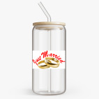 Банка с бамбуковой крышкой