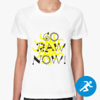 Женская спортивная футболка