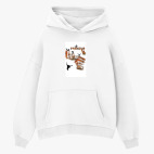 Толстовка худи оверсайз