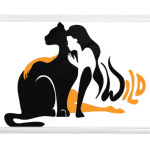 Дикая женщина. Пантера и девушка