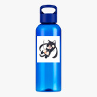 Прозрачная спортивная бутылка