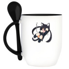 Кружка с ложкой