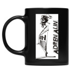 Кружка цветная UV-DTF