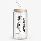 Банка с бамбуковой крышкой