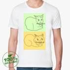 Мужская футболка органик