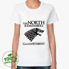 Женская футболка органик