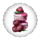 Подушка &quot;круг&quot;, 35x35 см Сладкий десерт