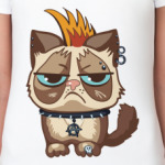 Кот Тард (Grumpy Cat) неформал
