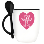 Кружка с ложкой