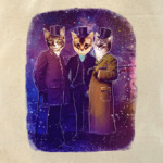 Три космических кота