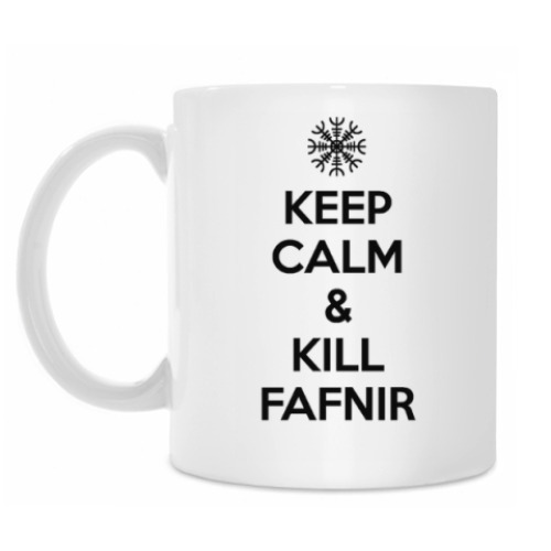 Кружка с принтом Keep Calm