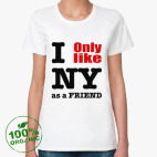 Женская футболка органик