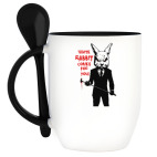 Кружка с ложкой