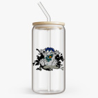 Банка с бамбуковой крышкой