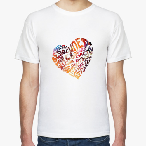 Футболка с принтом Велосипед