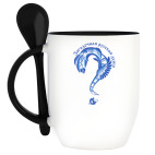 Кружка с ложкой