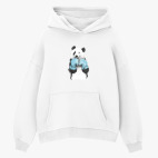 Толстовка худи оверсайз