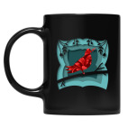 Кружка цветная UV-DTF