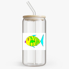 Банка с бамбуковой крышкой