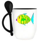 Кружка с ложкой