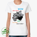 Женская футболка органик