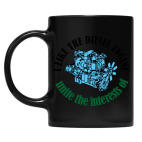 Кружка цветная UV-DTF