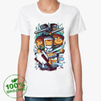 Женская футболка органик