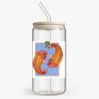 Банка с бамбуковой крышкой