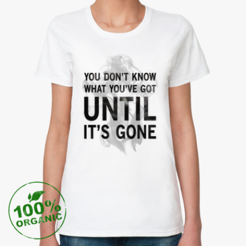 Женская футболка из органик-хлопка Linkin Park Until It's Gone