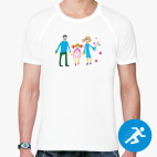 Мужская спортивная футболка