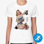 Женская спортивная футболка