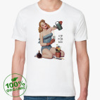 Мужская футболка органик