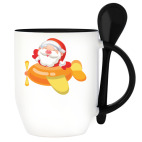 Кружка с ложкой