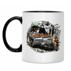 Кружка двухцветная