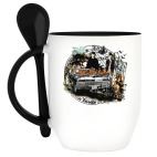 Кружка с ложкой