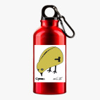 Металлическая бутылка 400 мл UV-DTF