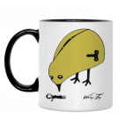 Кружка двухцветная