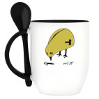 Кружка с ложкой