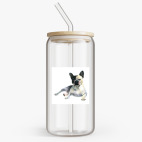 Банка с бамбуковой крышкой