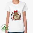 Женская футболка органик