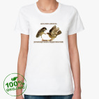 Женская футболка органик