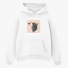 Толстовка худи оверсайз