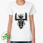 Женская футболка органик