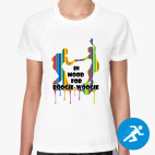 Женская спортивная футболка