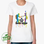 Женская футболка органик