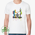 Мужская футболка органик