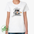 Женская футболка органик