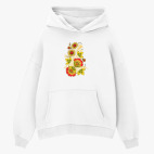 Толстовка худи оверсайз