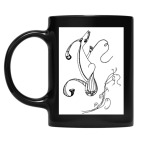 Кружка цветная UV-DTF