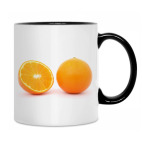 Кружка двухцветная